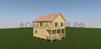 Дом 6Х8