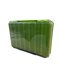 Ящик для рыболовных снастей #074 28х19 двухсторонний средний