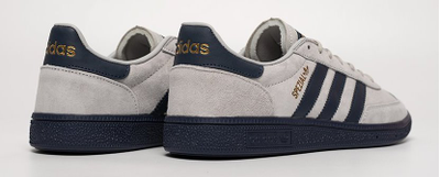 Кроссовки Adidas Spezial Grey Dark Blue Grey