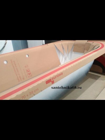 Ванна стальная Kaldewei Eurowa 1,5 1,6 1,7 2.3мм