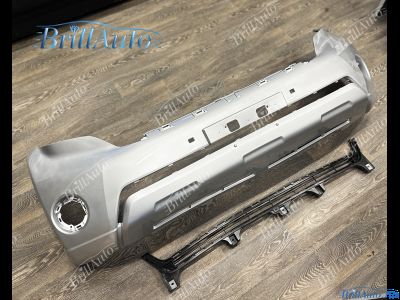 Бампер Toyota Prado 150 серебристый 2013-2017