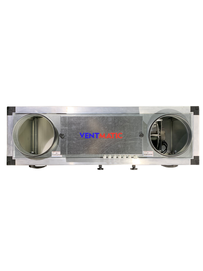 КОМПАКТНАЯ ПРИТОЧНО-ВЫТЯЖНАЯ УСТАНОВКА С ПЛАСТИНЧАТЫМ РЕКУПЕРАТОРОМ до 1500 м3/ч, 9,0 КВТ (МОДЕЛЬ. VMPVU-E-PR-1500-9.0/3-1)