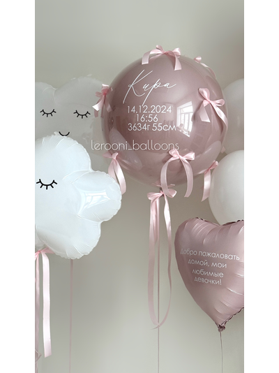 Комплект на выписку девочки №54