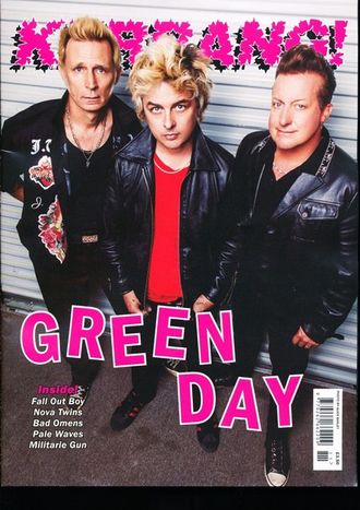 Kerrang! Magazine Winter 2024 Green Day, Fall Out Boy, Nova Twins, Bad Omens, Pale Waves, Intpress