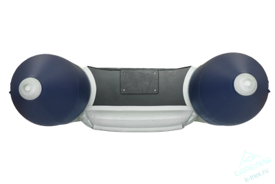 Лодка ПВХ Мастер Лодок Таймень NX2900НДНД "Комби" Св.Серый / Синий