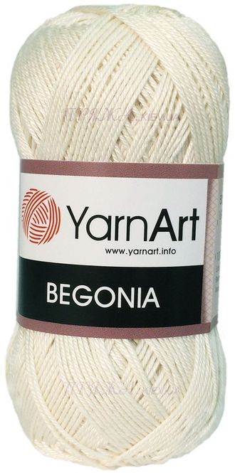 Yarnart Begonia 6282 молочный