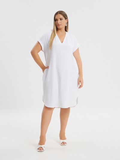 Базовое летнее платье в разн. цветах