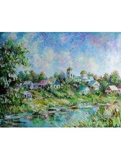Пейзаж Город мастеров Круглова Светлана