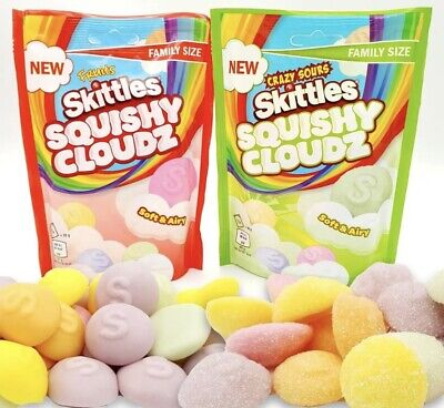 Драже Skittles Cloud Pouch Sour