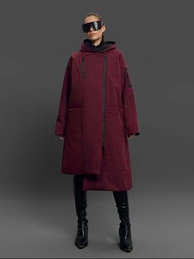 Плащ Train Бургунди