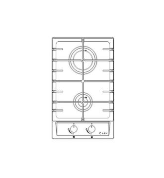 Варочная поверхность газовая LEX GVS 321 IX