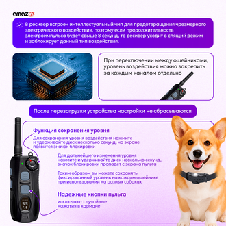 Электронный ошейник для собак DT4200