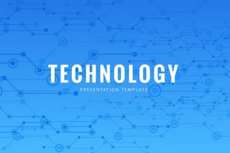 Шаблон презентации Technology