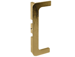 GOLA Заглушка контурная для профиля U для нижней базы, Золото крацованное (brush polish) (пара) GA0030.VS000.GLBAN.CJ   ARISTO