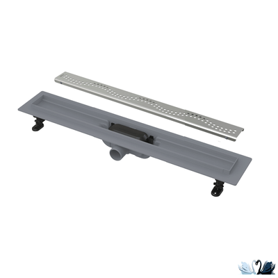 Лоток для душа Alcadrain APZ8-650 Simple желоб в комплекте с решеткой