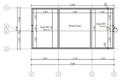 Каркасная баня 35м² (SK79)
