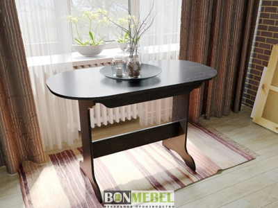 Стол обеденный Бостон Венге (Бонмебель)