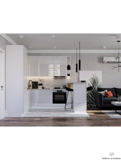 Эстетик Магнолия модульная кухня