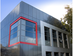 Реклама на стойках в БЦ «ГЕФЕСТ»