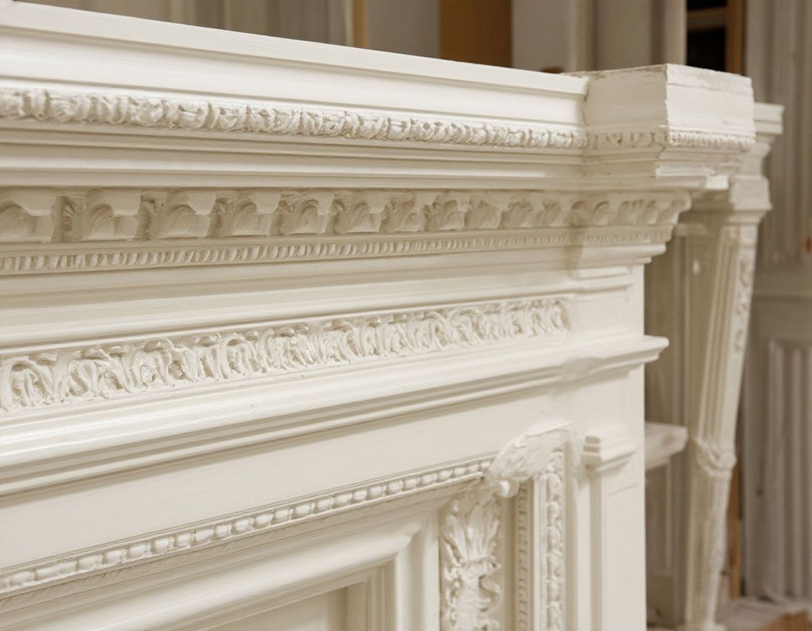 лепнина в современном интерьере