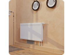 Плинтус для труб отопления ПВХ Smartprofile Aqua 37 для труб до 25мм.