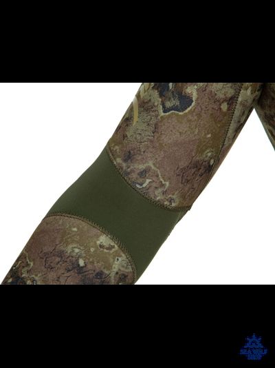 Гидрокостюм неопрен 7мм Marlin CAMOSKIN PRO green р.50