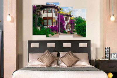 Модульная картина "Отель Летуния"