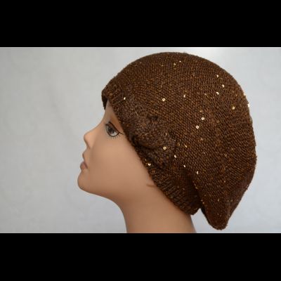 Летний берет коричневый Vizio Италия 5050