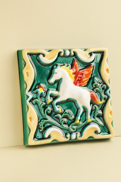 Пегас цветной (керамическая плитка)