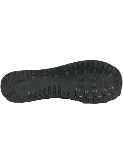 New Balance 574 Mid Brown Black с мехом