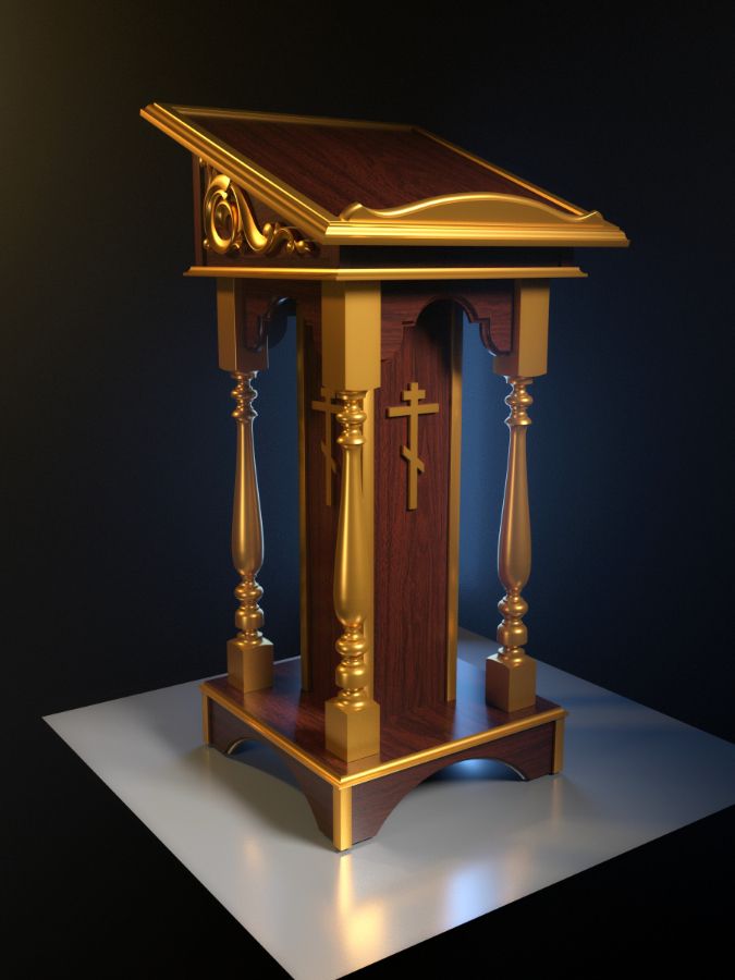 Аналой 3d model