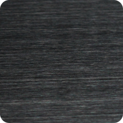 Бордюр-вставка разделительный профиль Лука ПП 01-10НСБ(304).2700.015 Брашинг черный