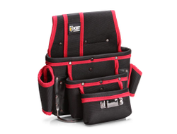 Сумка монтажника поясная без ремня С-15 серия ПРОФИ жесткая