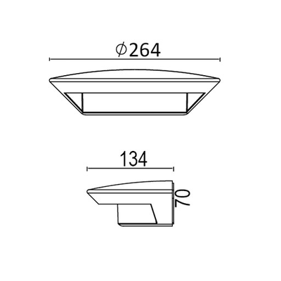 Садово-парковый светильник серии Ghost S
