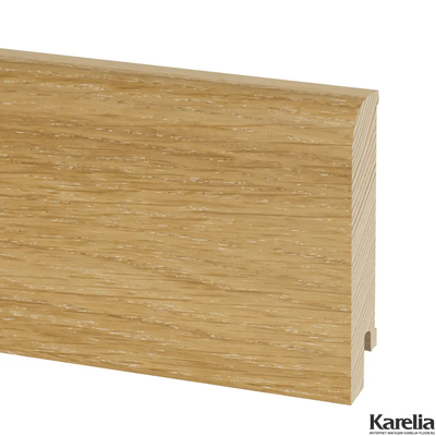 Плинтус напольный Pedross R9 Дуб Затёртый шпон 80х18х2500