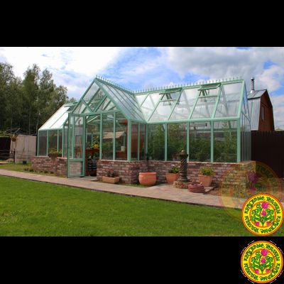 Теплица из алюминия и стекла “Ноттингем”