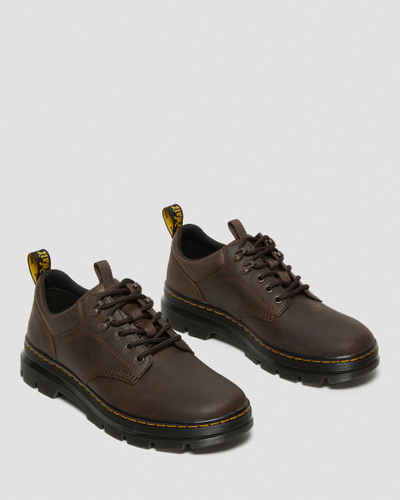 Dr. Martens REEDER CRAZY HORSE LEATHER UTILITY SHOES