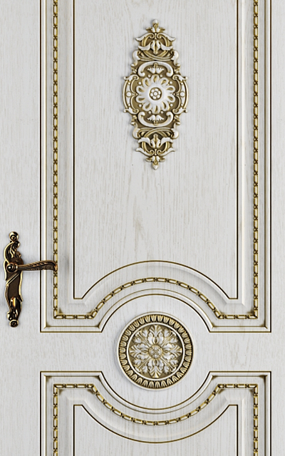 Дверь Грета бьянко с патиной