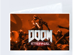 Обложка на зачетную книжку Doom/ Дум №9