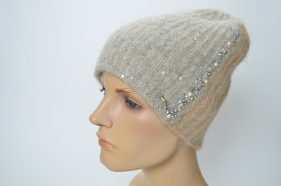 Двухцветная шапка Визио зима 2025