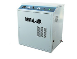 КОМПРЕССОР ВОЗДУШНЫЙ БЕЗМАСЛЯНЫЙ DENTAL AIR 2/24/39 (В КОЖУХЕ), ресивер 24 л