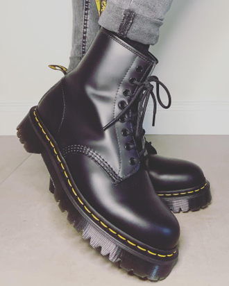 БОТИНКИ DR. MARTENS (ДОКТОР МАРТИНС) 1460 Smooth черные