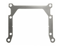 Переходные рамки для Audi Q7 (2006 - 2016) фары без адаптива AFL под модуль GTR mini Bi-led (Комплект, 2шт)