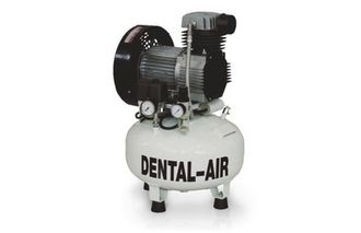 КОМПРЕССОР ВОЗДУШНЫЙ БЕЗМАСЛЯНЫЙ DENTAL AIR 2/24/5, ресивер 24 л