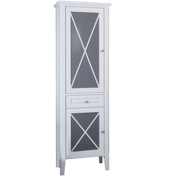 Пенал Opadiris Палермо 50 белый матовый, левый