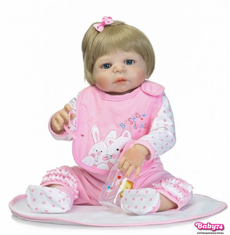 Кукла реборн — девочка  "Кэт" 57 см