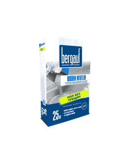 Финишный самонивелирующийся наливной пол Bergauf Boden Nivelir (от 1 до 10мм), 25кг