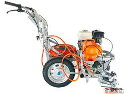 Разметочные машины ASPRO / АСПРО для нанесения дорожной разметки