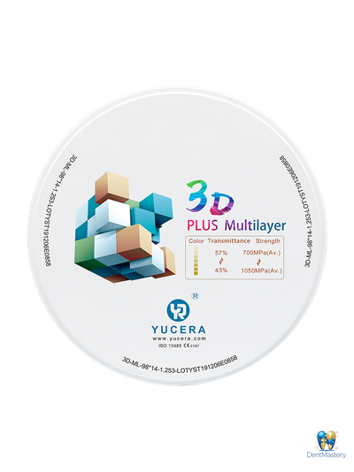 YUCERA 3D Plus Zirconia - Идеальная симуляция натуральных зубов
