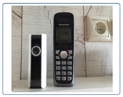 Видеоняня /WiFi IP видеокамера панорамная 180*110* с DVR (fish-BW_v.2), HD (360EyeS)